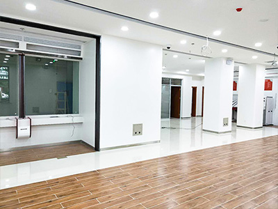 成都興鐵&mdash;工商銀行大廳墻面合作案例