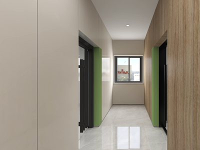 鋼制復合墻板適用于寫字樓的公共區域墻面 